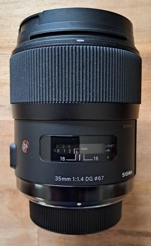 Sigma 35mm hsm art for - f1.4, dg