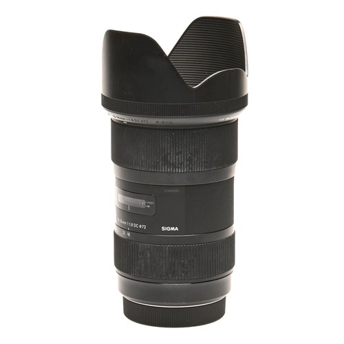 Objectif sigma f1 8 - objectif, 18-35