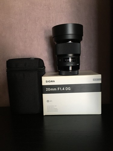 Sigma 20mm 1 4 - af, f/1.4
