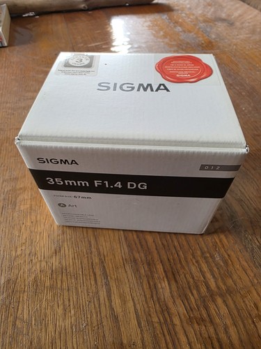 Sigma art 35mm dg dn - f/1,4,